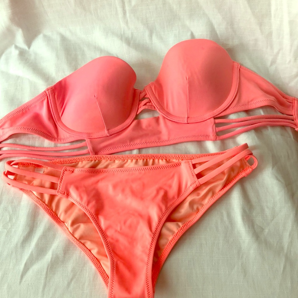 Orange Victoria’s Secret Bathing Suit